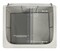 Sorbus Foldable Storage Bin Set with Divided Interior, Large Clear Window & Carry Handles - (Two Sections)
